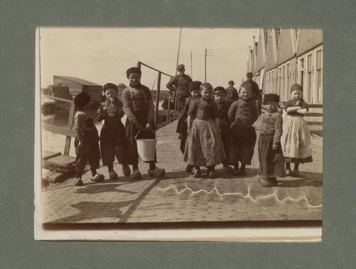 Group of children in traditional dress