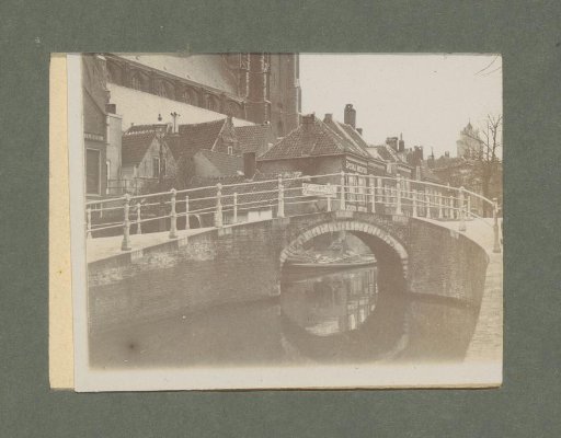 View of the Bloedbrug in Delft