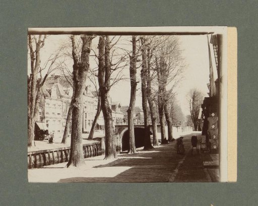 Street view with a bridge