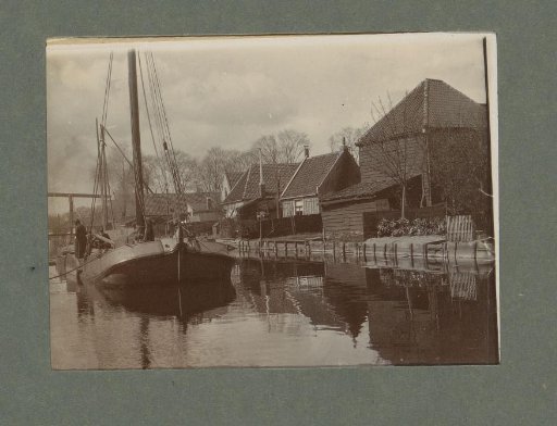 View of a sailing boat on the water