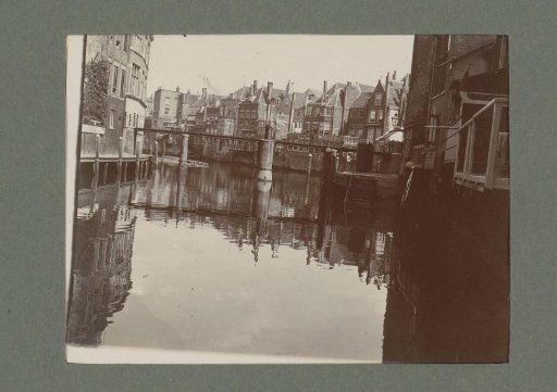 View of the Wijnhaven and the Wijnbrug in Dordrecht