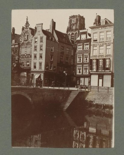 View of the Wijde Markt towards the Grote or Sint-Laurenskerk in Rotterdam