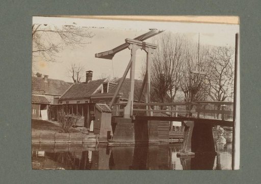 View of a drawbridge