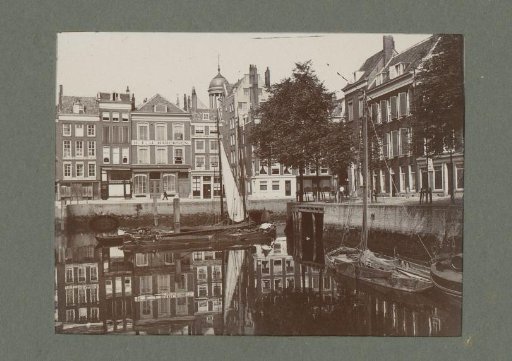 View of the Middensteiger and Kolk in Rotterdam