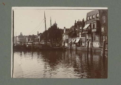 View of the Wijnhaven in Dordrecht