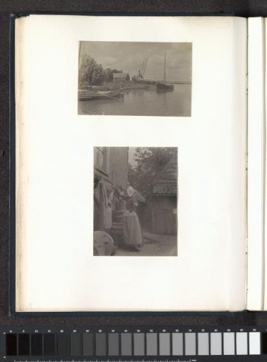 View of the boatyard in Monnickendam
