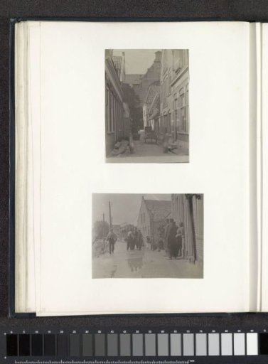 View of the Pieterseliesteeg in Hoorn, looking towards the Kerkplein with the Grote Kerk