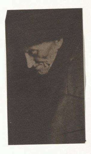Portrait of an old man with a cap, probably in Volendam