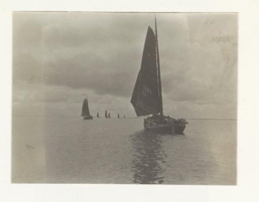 Fishing boats on the Zuiderzee