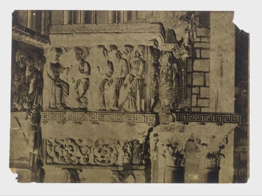 Bas-relief on the Church of Saint-Gilles-du-Gard