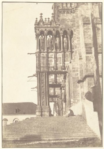 Side View of Chartres Cathedral
