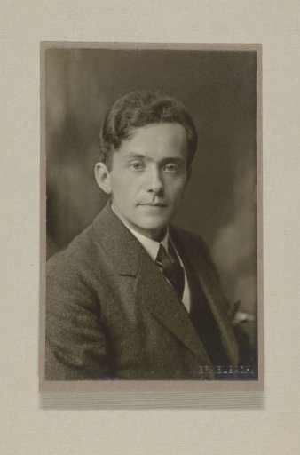 Portrait of the actor Paul Huf Sr