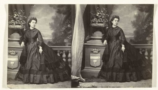 Two portraits of an unknown woman