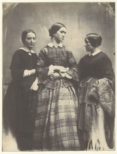 Portrait of Caroline Claudine Frénet, Marie Frénet-Frapa and Marie Blandine Frénet