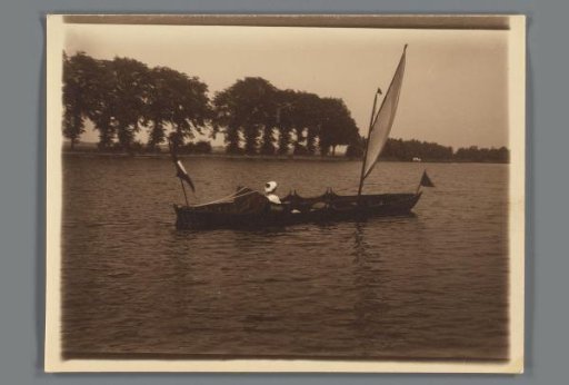 Sailing boat on the Amstel