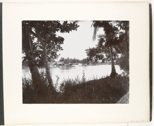View of the harbor of Tandjong Poera, Sumatra (View of Tandjong Poera)