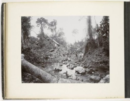 Coolies constructing a road