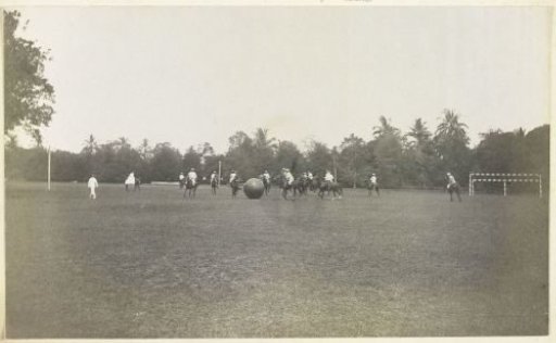 Cavalry game with a large ball, Medan Sumatra
