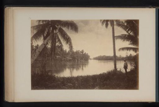 View of the Wampoe River, Sumatra