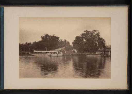 View of the Sandel Establishment in Tandjong Poera, Sumatra