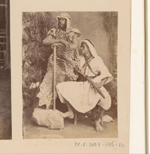Portrait of two Arab men, Egypt