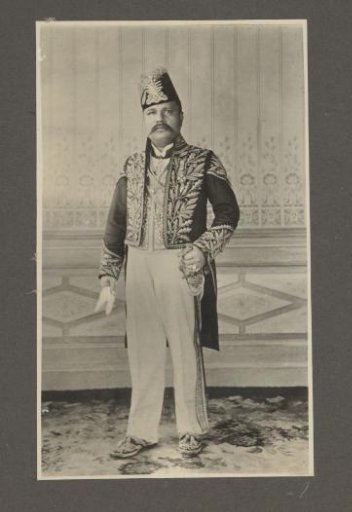 Portrait of Sultan Abdoel Aziz Abdoel Djalil Rachmat Sjah