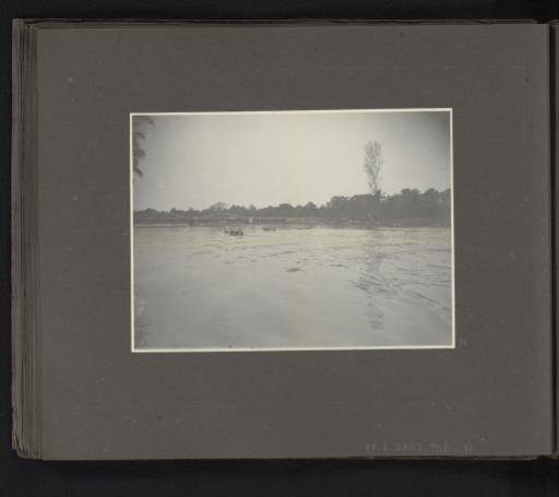 Rowing competitions on the Wampoerivier at the Sultan's jubilee