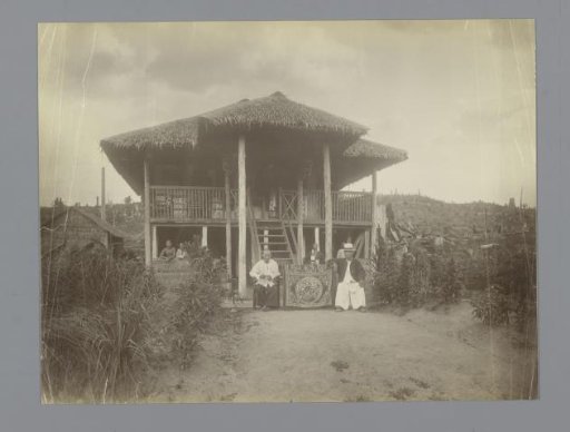 Chinese contract workers at their accommodation on a tobacco field