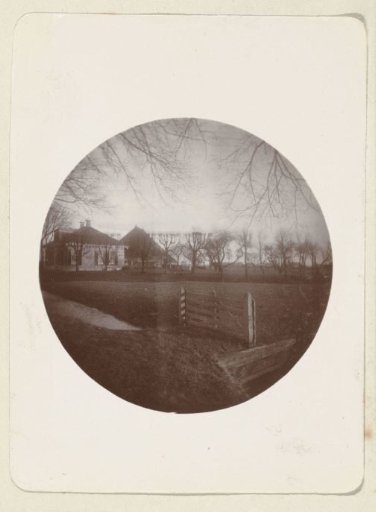 Album page with round Kodak photographs of Leeuwarden