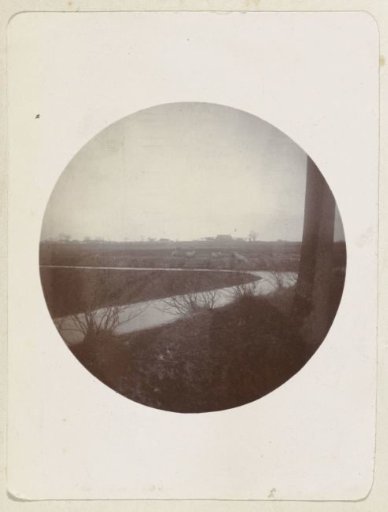 Album page with round Kodak photographs of Leeuwarden