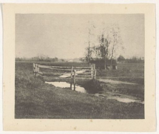 Landscape with a Wooden Bridge in Norfolk