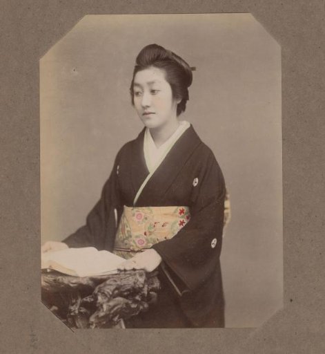 Portret van een vrouw, Japan