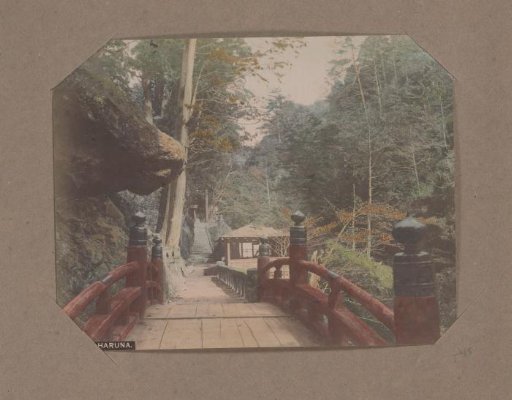 Path in the forest near Haruna, Japan