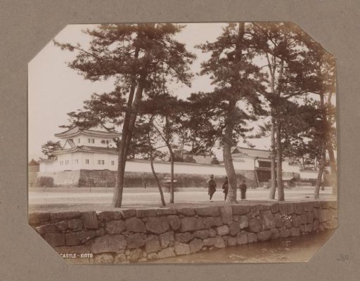 View of Nijo Castle in Kyoto, Japan