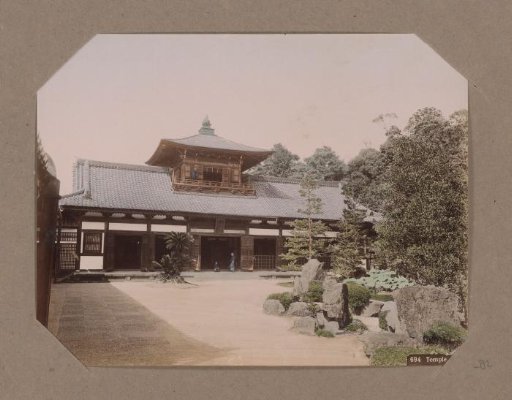 View of the Kaisan-dō of the Tofukuji Temple in Kyoto