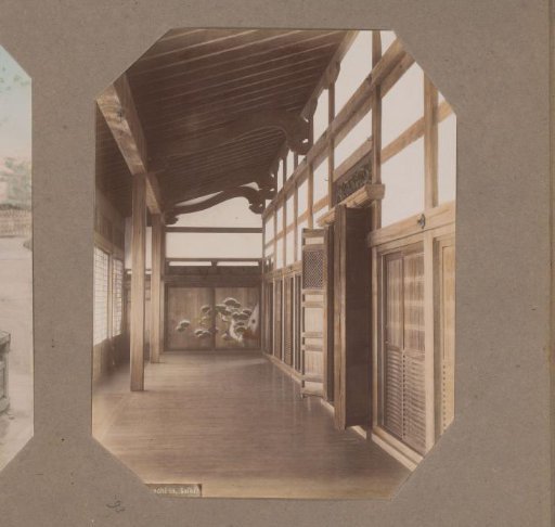 Interior of the Konchi-in Temple in Sakyo, Kyoto, Japan