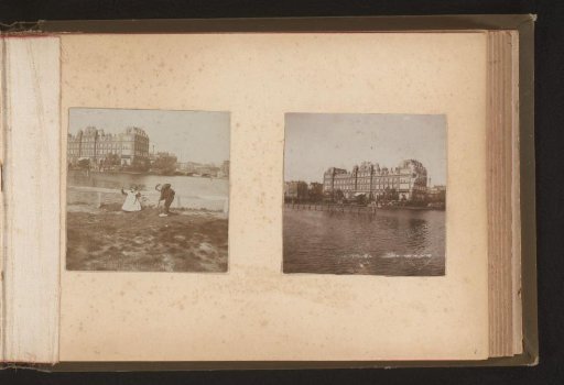 Two photographs of the Amstel Hotel, Amsterdam