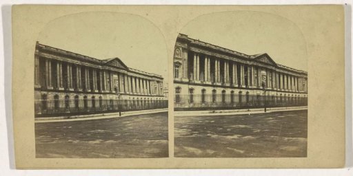 View of the Louvre, Paris