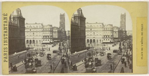 Place de l'Hôtel-de-Ville in Paris