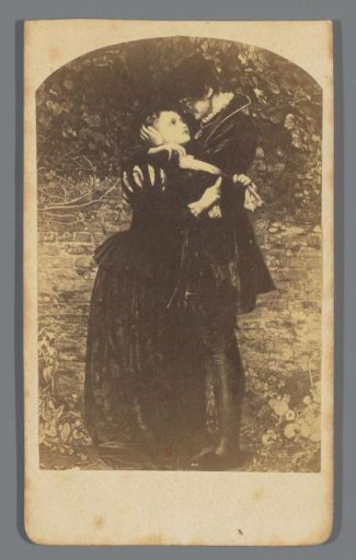 Photographic reproduction of A Huguenot by John Everett Millais