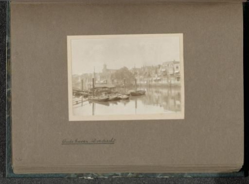 View of the Wijnhaven with the Sint-Bonifatiuskerk in Dordrecht