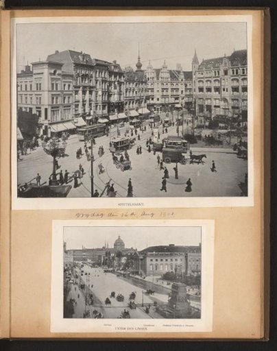 View of the Spittelmarkt and Unter den Linden, Berlin