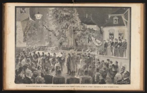 Mourning procession for Empress Victoria in Kronberg