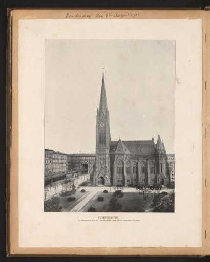 View of the Lutherkirche, Berlin
