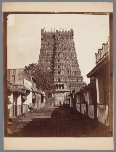 Hindu temple in Madurai, Tamil Nadu, India