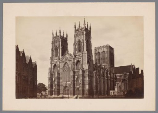Western front of York Cathedral