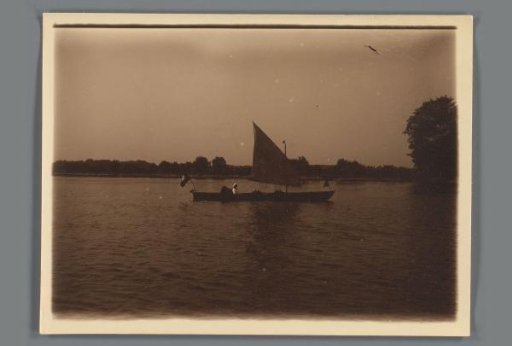 Sailing boat on the Amstel