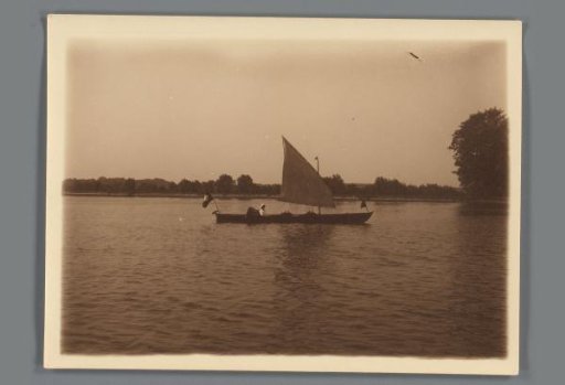 Sailing boat on the Amstel