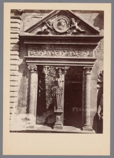 Gate in Heidelberg Castle