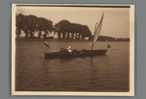 Sailing boat on the Amstel
